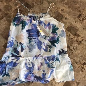 A Calvin Klein floral tank top